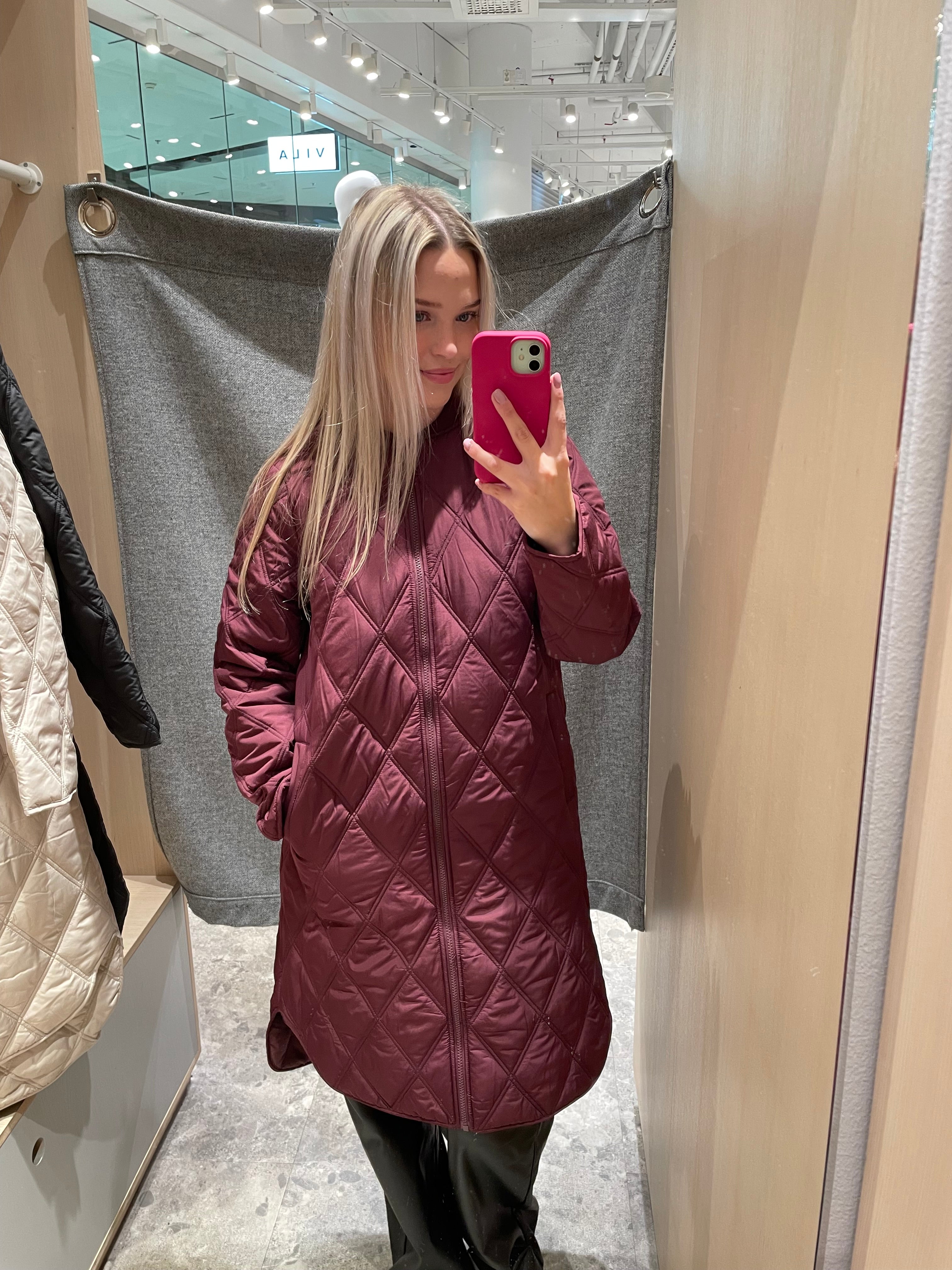 VIQUILA Quilted Jacket - Fig